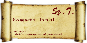 Szappanos Tarcal névjegykártya